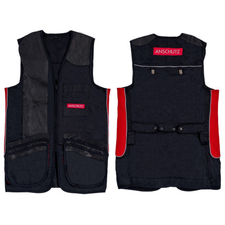 Anschütz Schiessweste schwarz