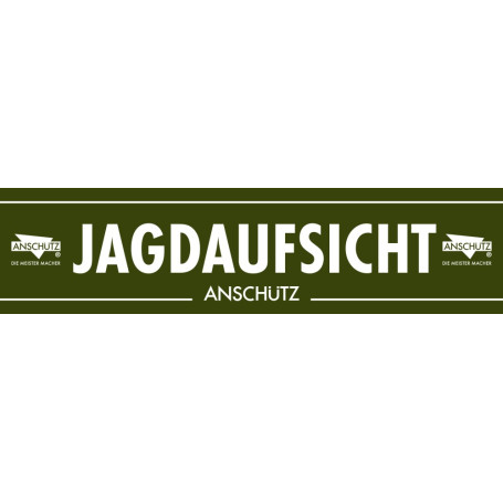 Anschütz Aufkleber Jagdaufsicht