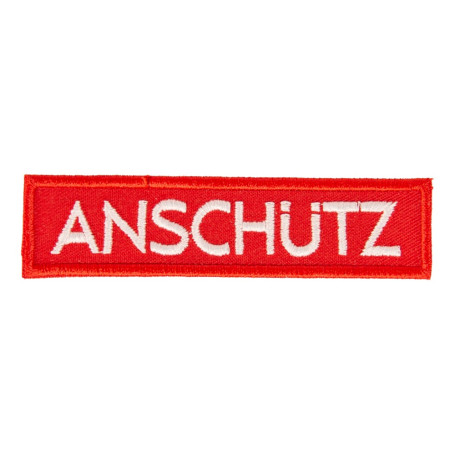 Anschütz Aufnäher Logo rot