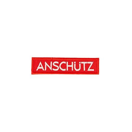 Anschütz Patch Logo rot zum Aufbügeln
