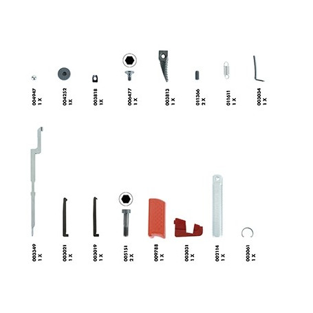 Anschütz Ersatzteil-Set für Biathlon