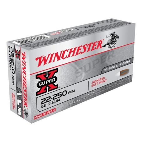 Winchester .22-250 Rem Super-X 3.56 g