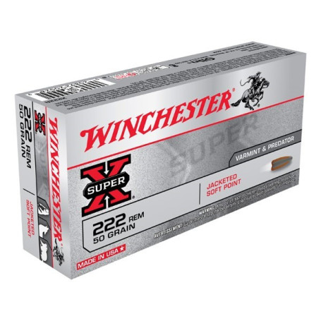 Winchester .222 Rem Super-X 3.24 g