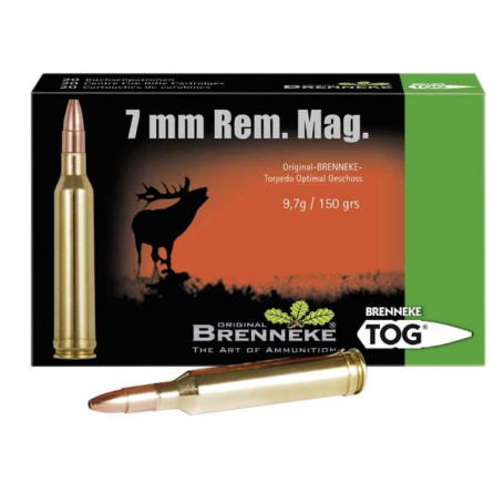 Brenneke 7mm Rem Mag TOG 150 gr