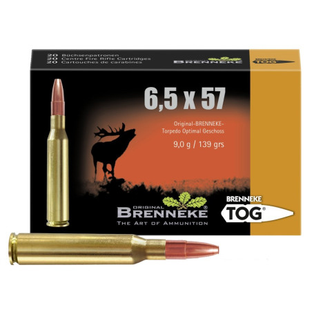 Brenneke 6.5x57 TOG 139 gr