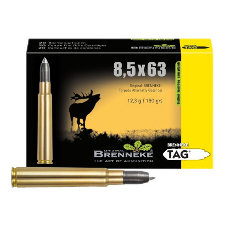 Brenneke 8.5x63 REB TAG 190 gr