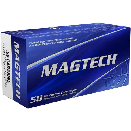 Magtech .30 Carbine FMJ 7.1 g 110 gr