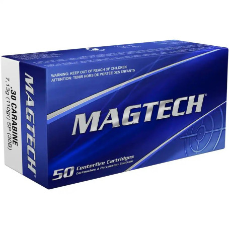 Magtech .30 Carbine JSP 7.1 g 110 gr