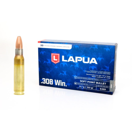 Lapua .308 Win. Mega 9.7 g 150 gr