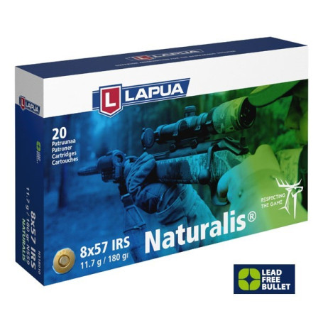 Lapua 8x57 IRS Naturalis 11.7 g 180 gr