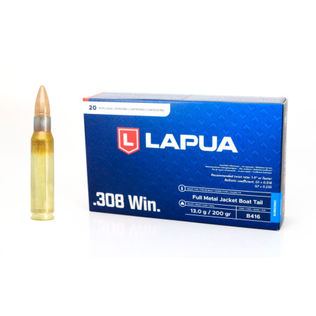 Lapua .308 Win VM Subsonic 13 g 200 gr