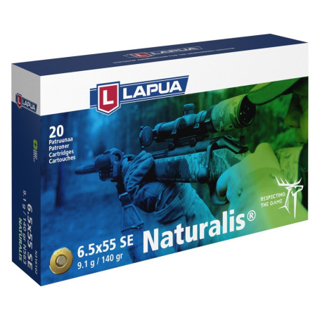 Lapua 6.5x55 SE Naturalis 9.1 g 140 gr