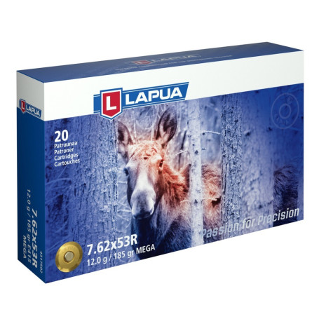 Lapua 7.62x53 R Mega 12 g 185 gr