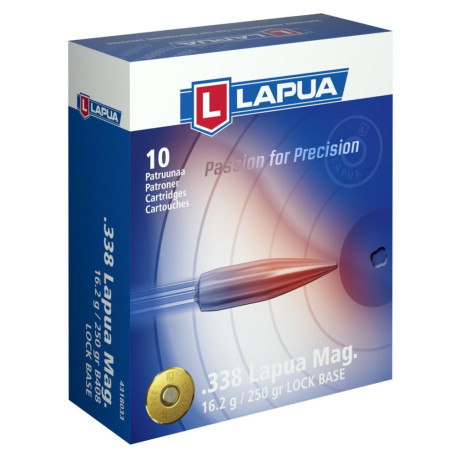 Lapua .338 Lapua Mag Lock Base 16.2 g