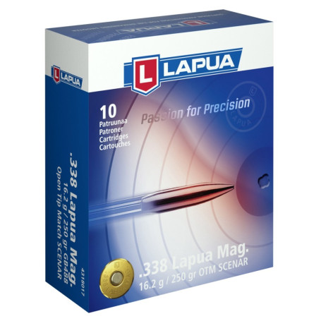 Lapua .338 Lapua Mag Scenar 16.2 g 250gr