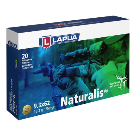 Lapua 9.3x62 Naturalis 16.2 g 250 gr