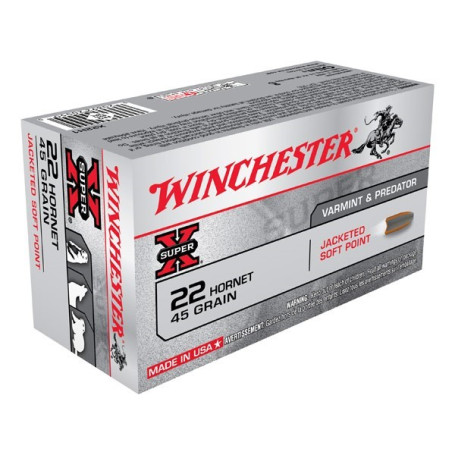 Winchester .22 Hornet Super-X SP 2.9 g