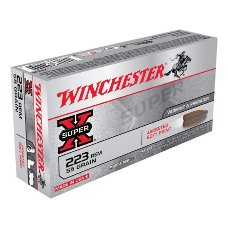Winchester .223 Rem Super-X PSP 3.6 g