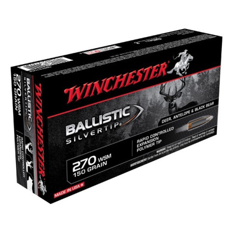 Winchester .270 WSM Ballistic Silvertip