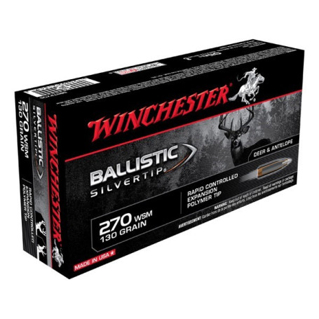 Winchester .270 WSM Ballistic Silvertip