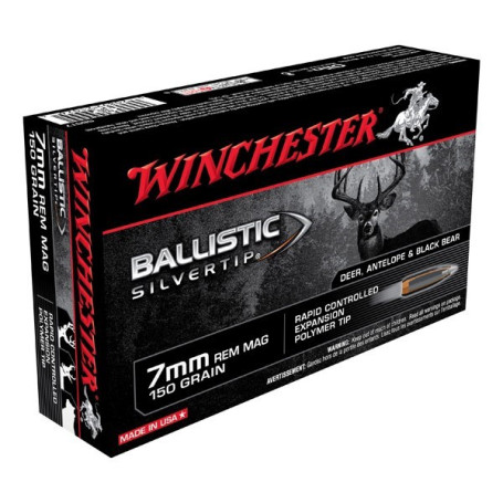 Winchester 7mm Rem Mag Ballistic Silvert