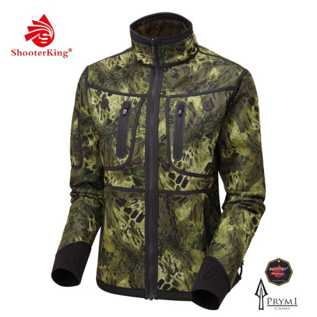 Shooterking Softshell Jacke wendbar Wood