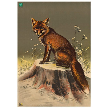 DJV-Scheibe Nr.3 Fuchs