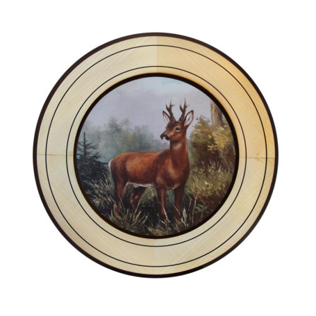 Ehrenscheibe Bock im Wechselrahmen 34 cm