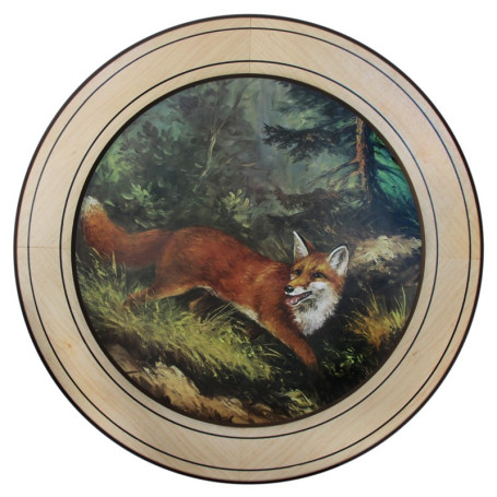 Ehrenscheibe Fuchs im Wechselrahmen