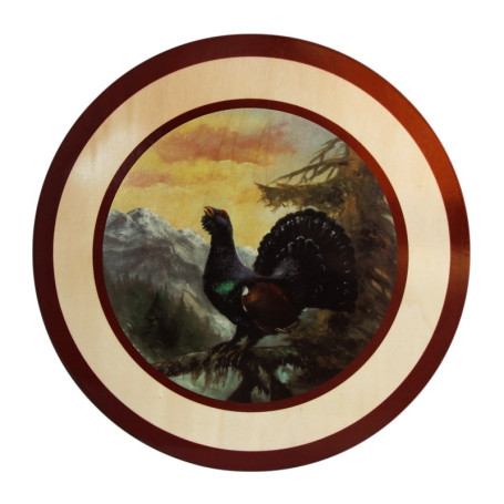 Ehrenscheibe Auerhahn 35 cm