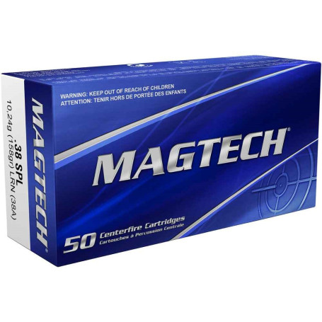 Magtech .38 Spec LRN 158 gr