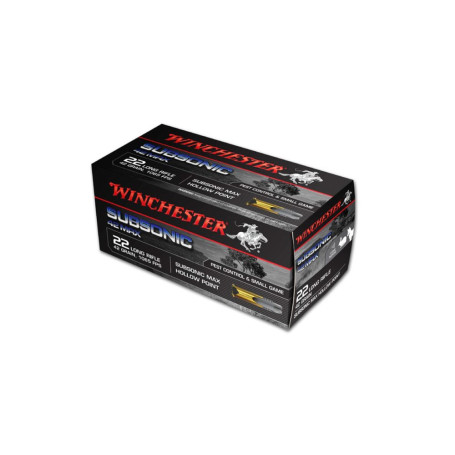 Winchester .22lr Subsonic Hollow Point
