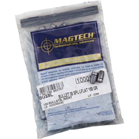 Magtech Geschosse LRN .38 SPL 158 gr