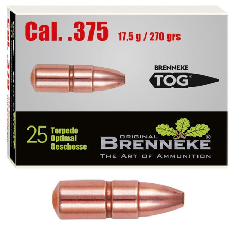 Brenneke Geschosse .375 TOG 270 gr