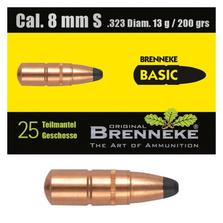 Brenneke Geschoss 8 mm BASIC 200 gr