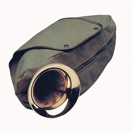 Futteral aus olivgrünem Segeltuch