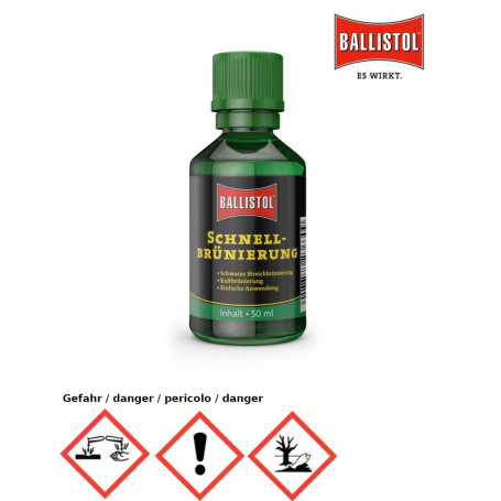 Ballistol Brunissage rapide