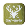 Schild "Chef im Revier"