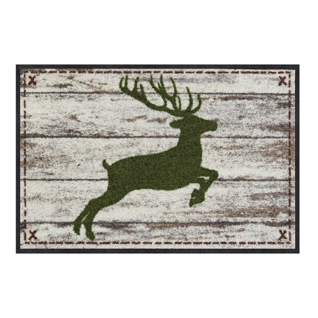 Fussmatte Springender Hirsch