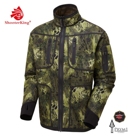 Shooterking Softshell Jacke wendbar Wood