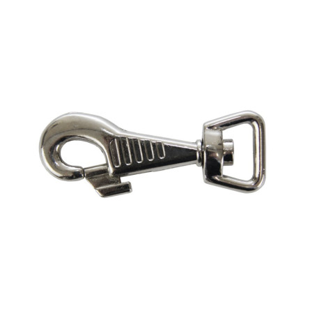 Bolzenhaken vernickelt 8.5 cm