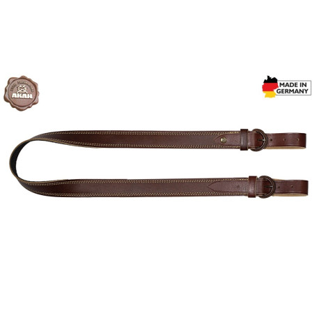 AKAH Gewehrriemen Vollrindleder