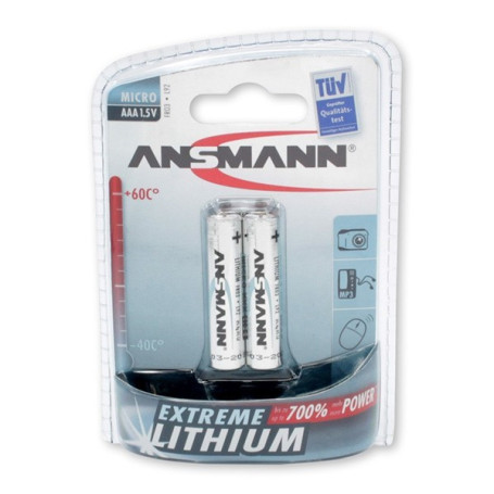 Ansmann Extreme Lithium Batterie 1,5