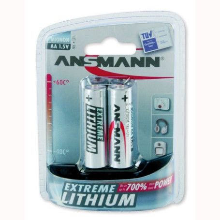 Ansmann Extreme Lithium Batterie 1,5