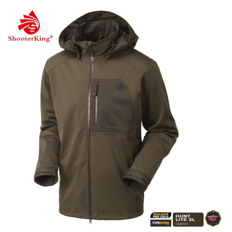 Shooterking Huntflex Jacke braun/oliv