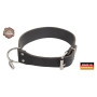 AKAH Halsband genietet aus Sattelleder e
