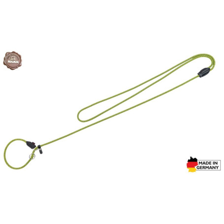 AKAH Moxon-Umhängeleine Stahlblau-Neonge