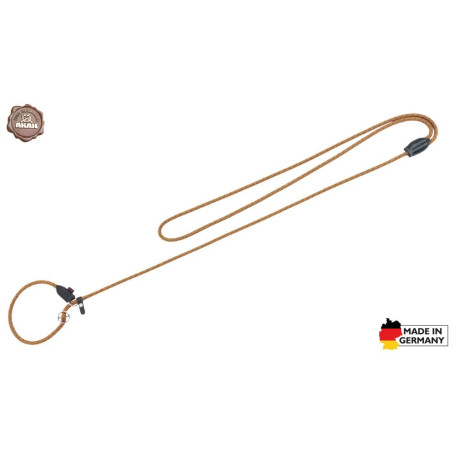 AKAH Moxon-Umhängeleine Stahlblau-Orange