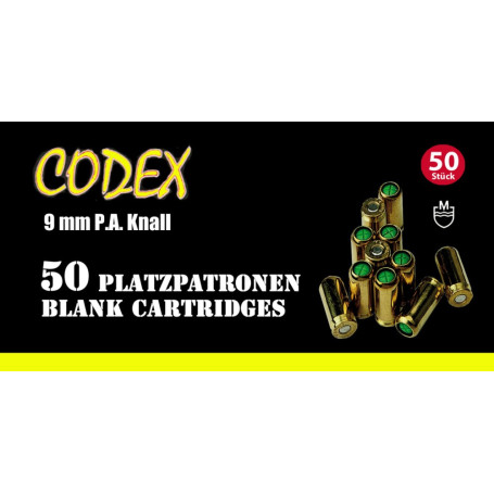 CODEX Platzpatronen 9 mm PA Knall