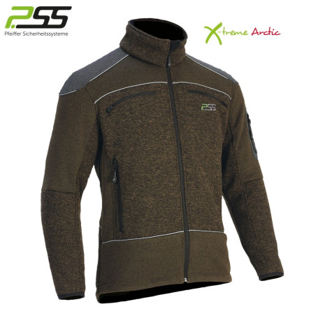 PSS X-treme Arctic Faserstrickjacke grün